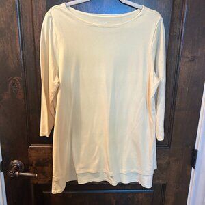 Pure JJill cotton long sleeve T